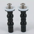 thumbnail image 1 of 2 Pack for TOTO Toilet Seat Hinge Screw Expansion Rubber Bolt Top Nut Set, 1 of 7