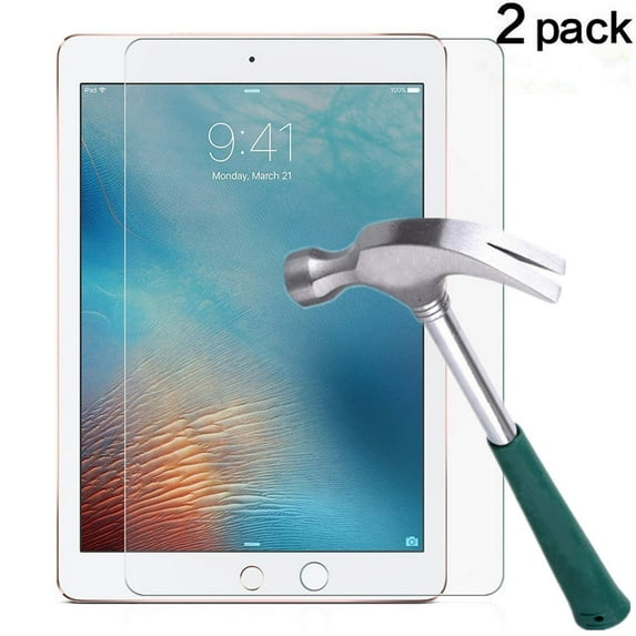 (2 Pack) iPad Air 3st Generation / iPad Pro 10.5 Screen Protector, Allytech Crystal Clear Bubble Free Anti-Fingerprint Anti-Scratch Tempered Glass Screen Protector for Apple iPad Air 10.5/ Pro 10.5