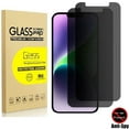 thumbnail image 1 of 2 Pack iPhone 12 mini Privacy Screen Protector 5.4 Inch, 9H Anti Spy Dark Tempered Glass Screen Protector for iPhone 12 mini, Easy Installation, Bubble Free, 1 of 9