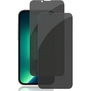 [2 Pack iPhone 14/iPhone 13/iPhone 13 Pro Privacy Screen Protector Anti-Spy Tempered Glass Film 9H Hardness Upgrade Edge Protection Easy Installation Bubble Free [6.1 inch]