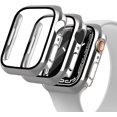 2 Pack iWatch 7 Case Compatible 41mm Apple Watch Series 8 Series 7 Case