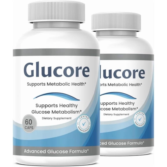 (2 Pack) lGlucore Blood Support Advanced Formula - 120 Count
