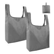 2 Pack&nbsp; Reusable Shopping Bags Foldable Large Grocery Bags with Attach Pocket Reusable Tote Bags Machine Washable for Kitchen Shopping