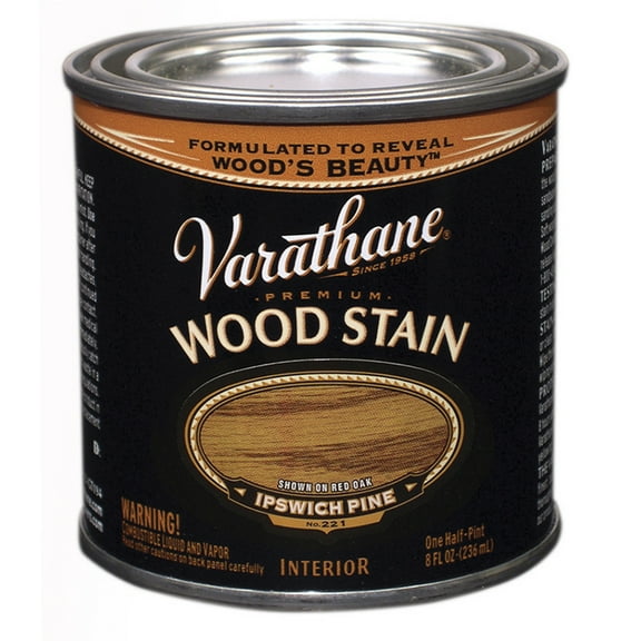2-Pack of 1/2 pt Rust-Oleum 211791 Ipswich Pine Varathane Oil-Based Interior Wood Stain