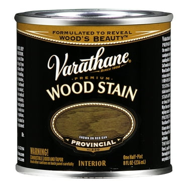 2-Pack of 1/2 pt Rust-Oleum 211794 Provincial Varathane Oil-Based Interior Wood Stain