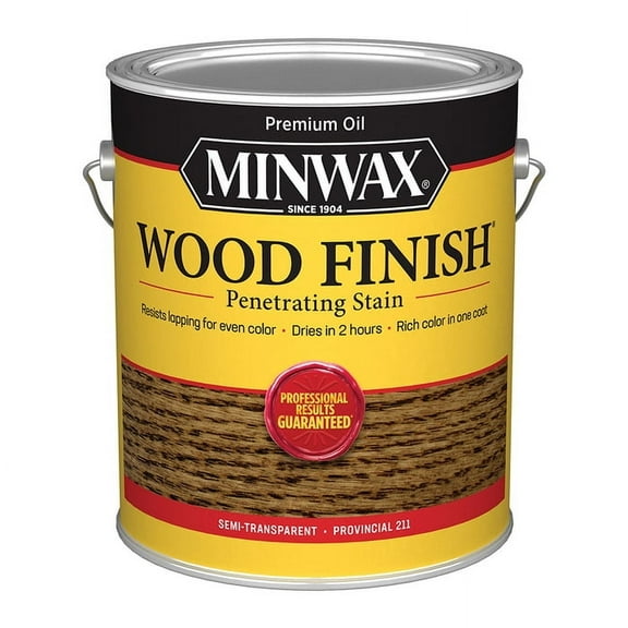 2-Pack of 1 gal Minwax 71002 Provincial Wood Finish Penetrating Oil-Based Wood Stain