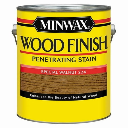 2-Pack of 1 gal Minwax 71006 Special Walnut Wood Finish Oil-Based Wood Stain
