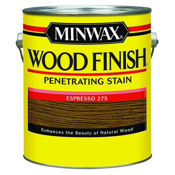 2-Pack of 1 gal Minwax 71150 Espresso Wood Finish Penetrating Oil-Based Wood Stain