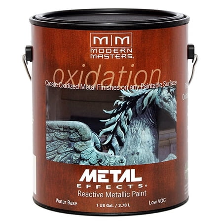 2 Pack of 1 gal Modern Masters ME396 Bronze Metal Effects Water-Based Reactive Modified Acrylic Metallic Paint