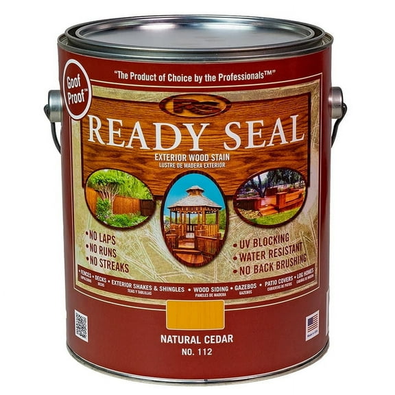 2-Pack of 1 gal Ready Seal 112 Natural Cedar Exterior Stain & Sealer For Wood