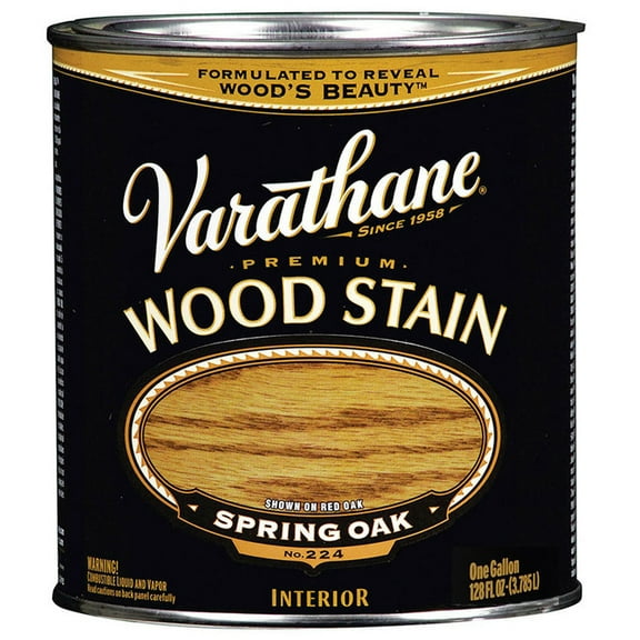 2-Pack of 1 gal Rust-Oleum 237994 Spring Oak Varathane Oil-Based Interior Wood Stain