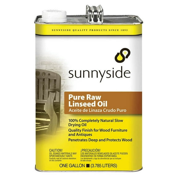 2-Pack of 1 gal Sunnyside 873G1 Sunnyside Pure Raw Linseed Oil