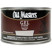 2-Pack of 1 pt Old Masters 81908 Old Masters Aged Oak Oil-Based Gel Stain