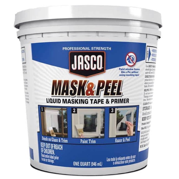 2-Pack of 1 qt Klean-Strip QJMS300 Jasco Mask and Peel Liquid Masking Tape & Primer