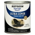 thumbnail image 1 of 2-Pack of 1 qt Rust-Oleum 267332 Canyon Black Painter’s Touch 2X Ultra Cover Premium Latex Paint, Satin, 1 of 1