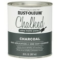 thumbnail image 1 of 2-Pack of 1 qt Rust-Oleum 285144 Charcoal Chalked Ultra Matte Paint, 1 of 1