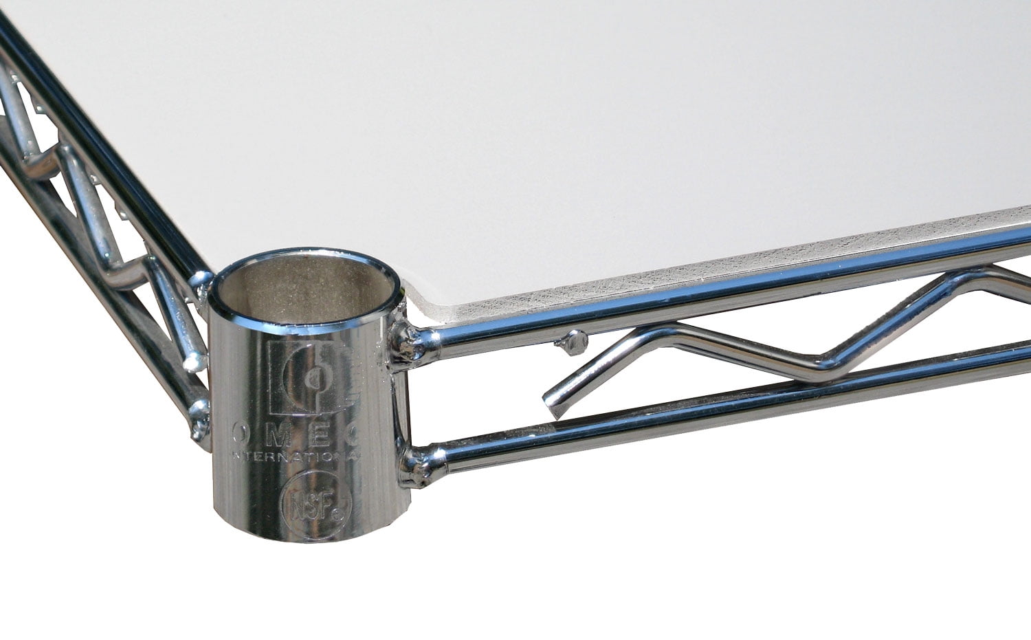 2 Pack of 12" Deep x 24" Wide White Shelf Liner