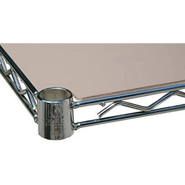2 Pack of 12" Deep x 60" Wide Beige Shelf Liner