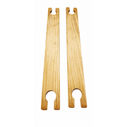 2 Pack of 12 Inch Weaving Stick Shuttles Free Weaving Needle 3 Tools Total. LeeKraftz