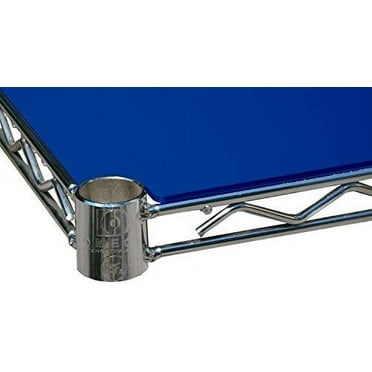 2 Pack of 14" Deep x 48" Wide Blue Shelf Liner