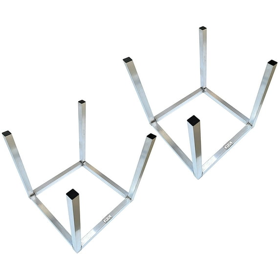 2 Pack of 16 Inch Turkey Drying Racks 8 Stations, Poultry Shrink Bag Stands