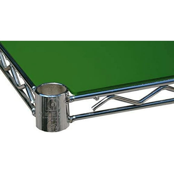 2 Pack of 21 Deep x 30" Wide Green Wire Shelf Liners