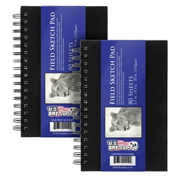 Universal Heavy-Weight Sketch Pads, Side-Spiral, 9 x 12 - 3148955723869