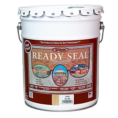 2-Pack of 5 gal Ready Seal 500 Clear Exterior Stain & Sealer for Wood