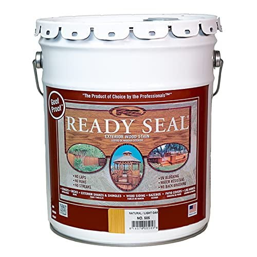 2-Pack of 5 gal Ready Seal 505 Natural Exterior Stain & Sealer for Wood