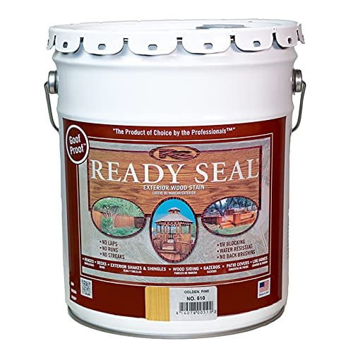 2-Pack of 5 gal Ready Seal 510 Golden Pine Exterior Stain & Sealer for Wood