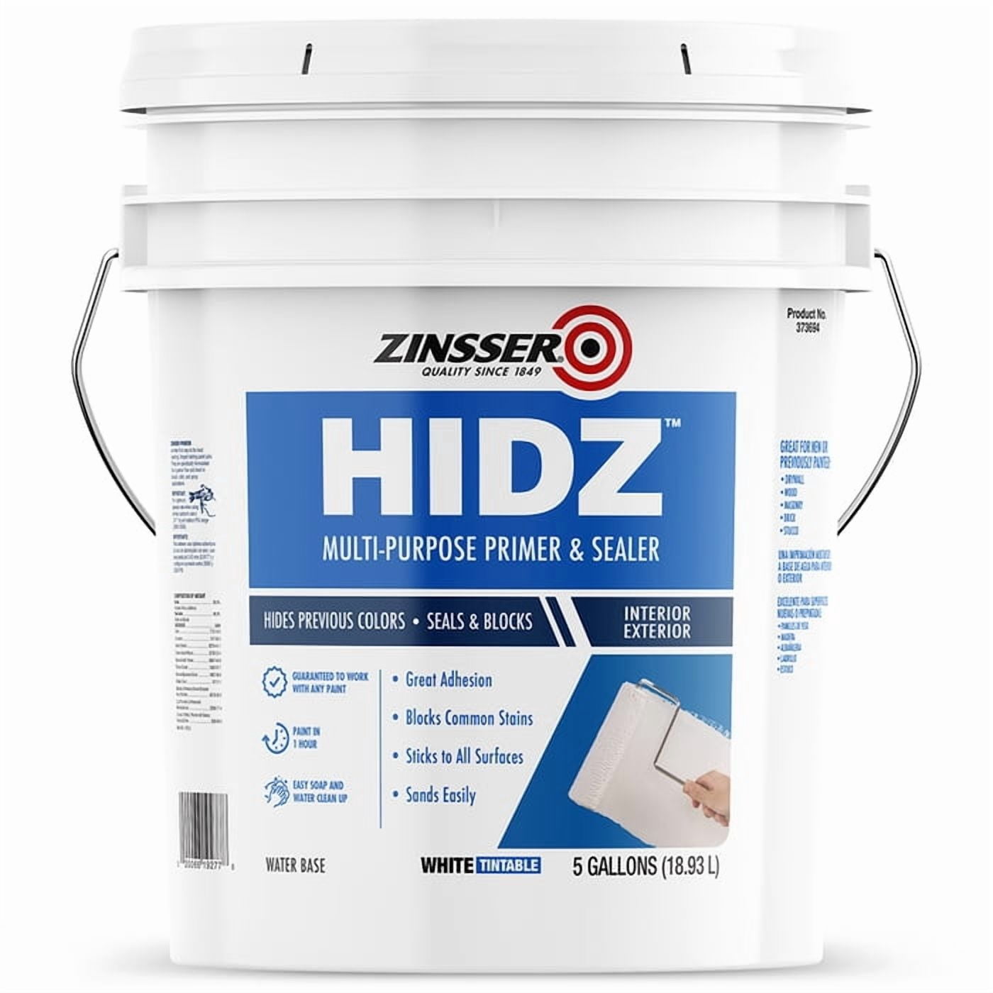 Zinsser 2-Pack of 5 gal 373694 White HIDZ Multi-Purpose Primer & Sealer