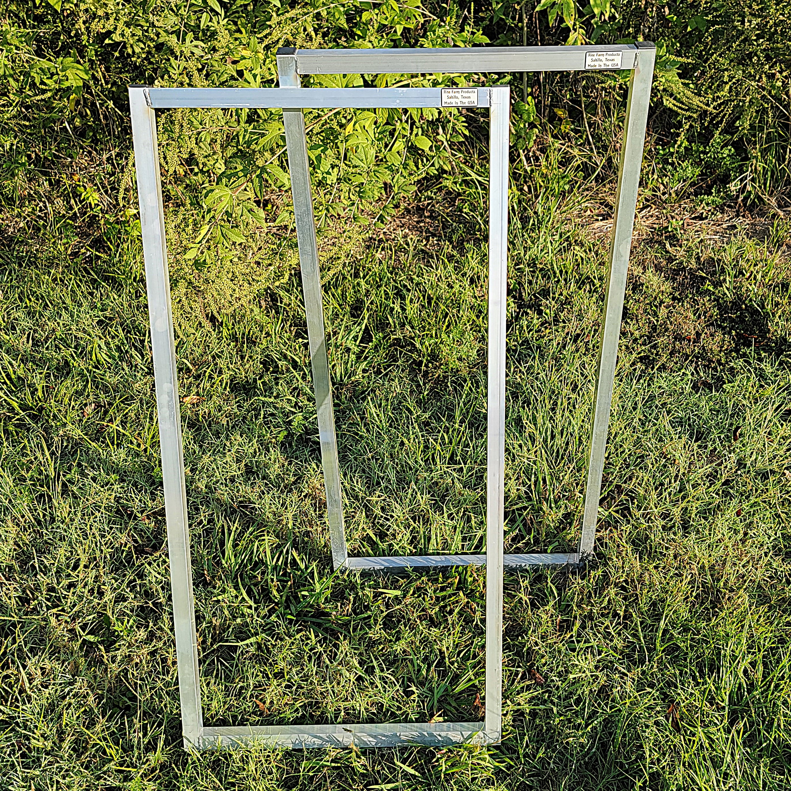 2 Pack of Aluminum 40InchTall Sheep & Goat Alley Panels for Sorting