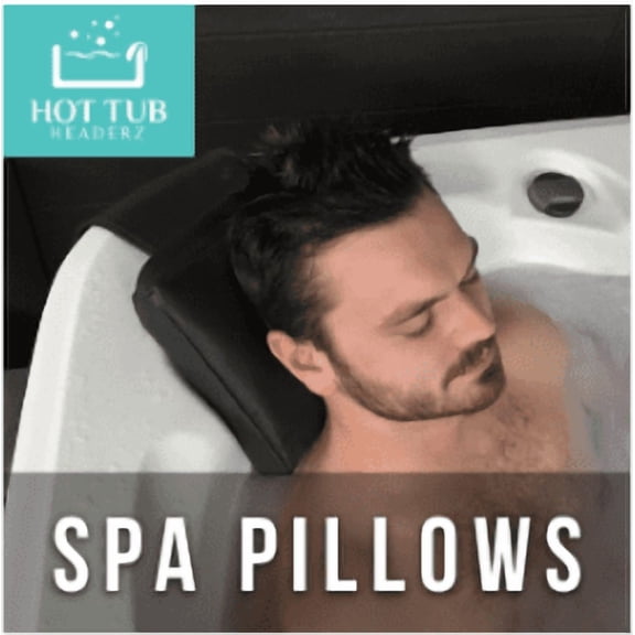 2-Pack of Espresso/Brown Spa Pillows