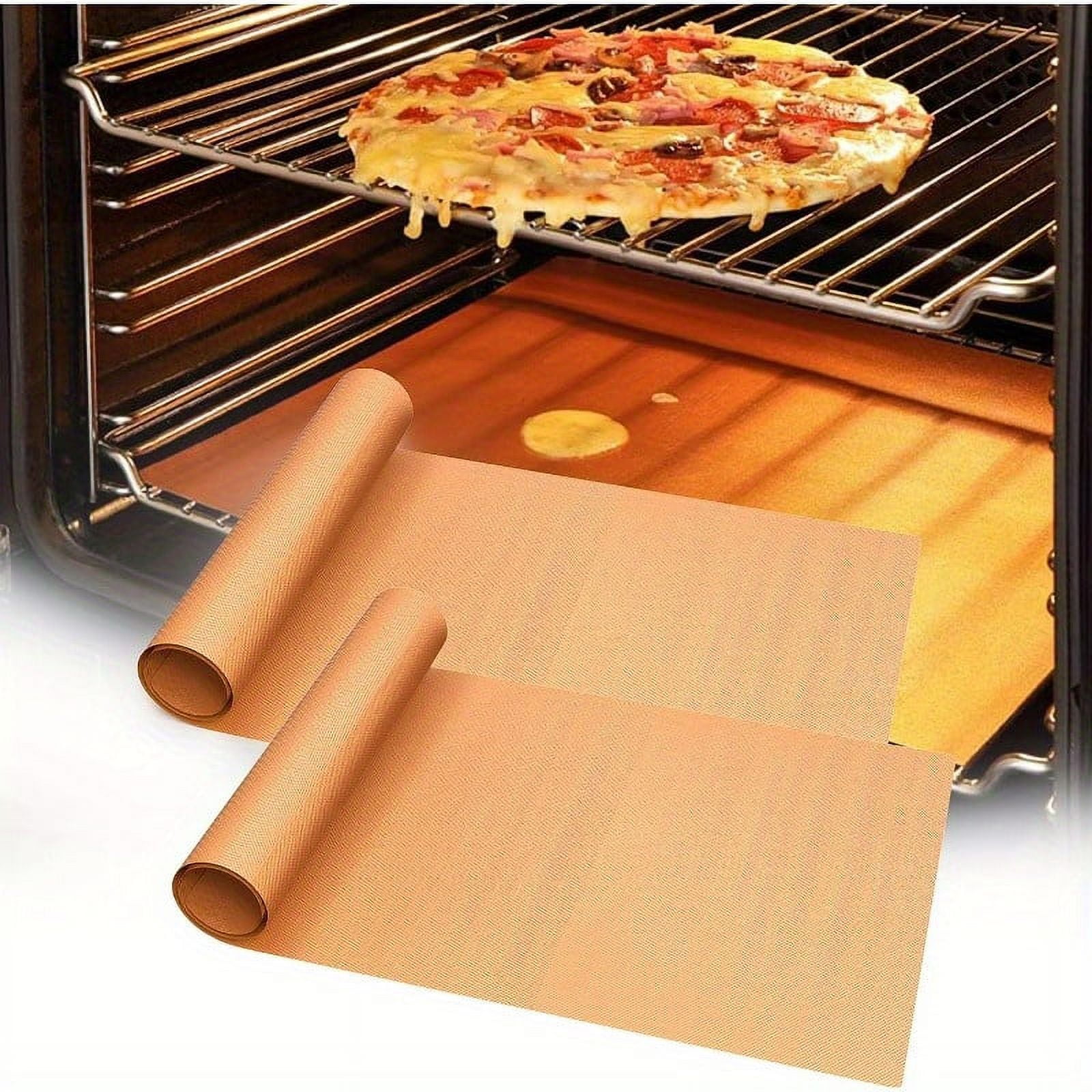 2Pack of Large, PVC Oven Liners Versatile for Electric/Gas Ovens, BBQ