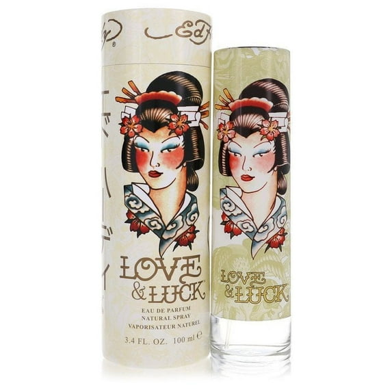 2 Pack of Love & Luck by Christian Audigier Eau De Parfum Spray 3.4 oz For Women