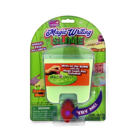 2-Pack of Magic Writing Slime: Write Secret Messages On Your Slime!