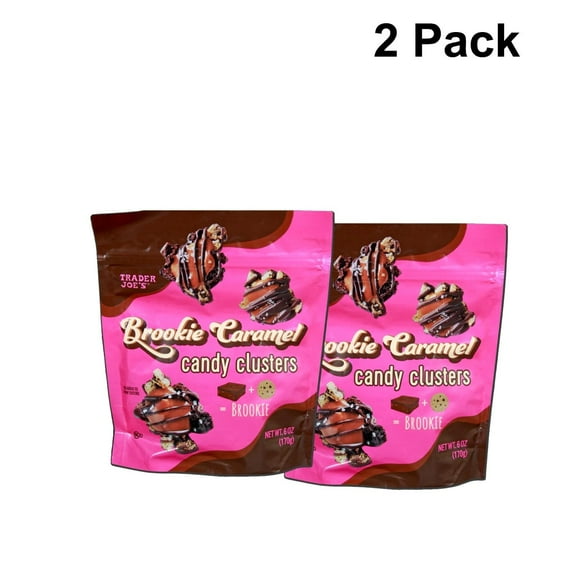 2 Pack of Trader Joes Brookie Caramel Candy Clusters | 6 Oz | Buy From RADYAN