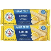 2 Pack of Voortman Sugar Free Lemon Wafers, 9 oz each