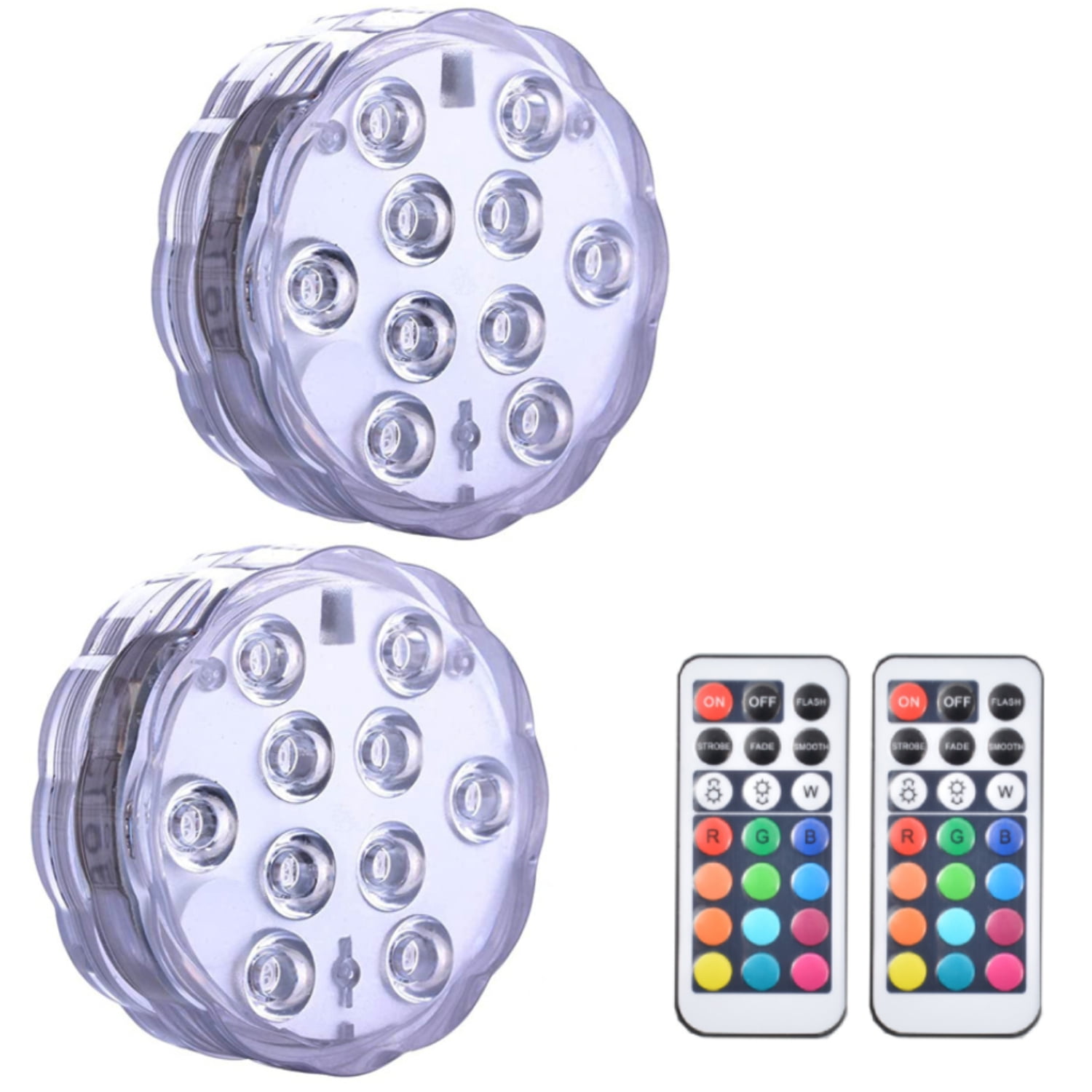 2 Pack Pool lights,Above Ground Pool Light Led Submersible, IP68