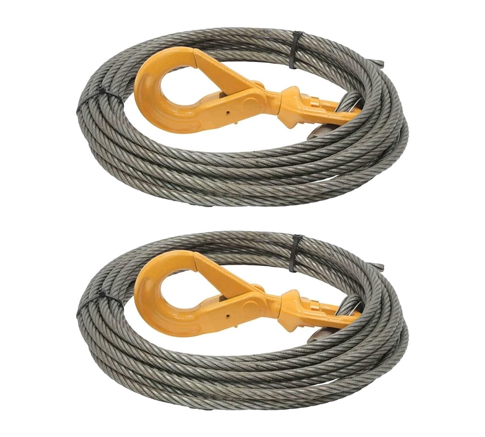 Compact Swaged Wire Rope 2 Pack3/8