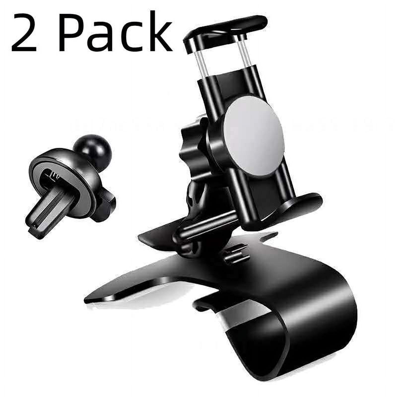 2 PackCar Phone Clip Holder, 47Inch, Firmly Grip, Nont Slip, Ultra Stable Dashboard Cell Phone