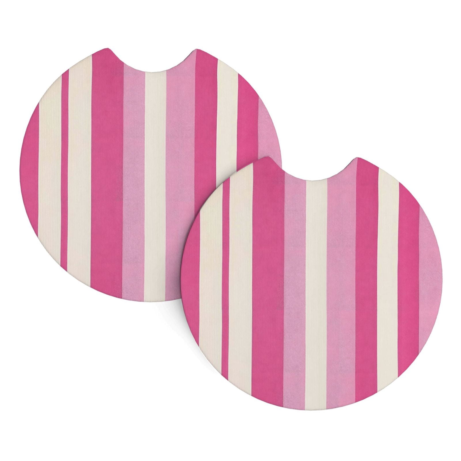 2 Package Car Coasters Drink Absorbable Rubber Base Cup Holder Coasters ...
