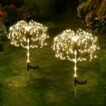 thumbnail image 1 of 2 Packaging Outdoor Solar Fireworks Light - DIY Decoration, Used for Routes, Gardens, Courtyards, Parties, Weddings, Festivals, Christmas Decorations, Solar Flooring, Lawn Lights,Halloween Decorative, 1 of 9