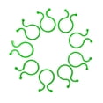 thumbnail image 1 of 2 Packs 100PCS Garden Plant Support Clips Green Plastic Stem Strapping Clips for Vine Plants Flower Support Climbing Plant Ties Garden Plant Clips for Outdoor Indoor Gardening Tools, 1 of 8