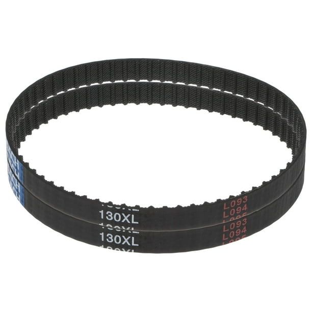 本日のタイムセール - ホットプレート / ホット 130XL Packs 2 037 Cogged Geared Rubber Teeth 65 Belt Timing アイドル