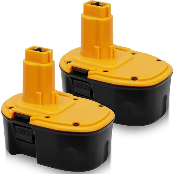 2 Packs 14.4 Volt 3600mAh Ni-Mh DC9091 Battery Replacement for Dewalt 14.4V DW9094 DW9091 DC9094 DE9091 DE9092 DE9038