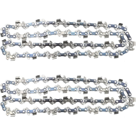 2 Packs 14 Inch Chainsaw Chain 3 8 Inch LP 050 Gauge 52 Drive Links Compatible with Portland Harbor Freight 64497