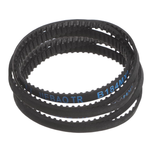2 Packs 147-MXL-019 Timing Belt Closed Loop Rubber Timing Belt 14.7" Outside Circumference 0.187" Width, 184 Teeth