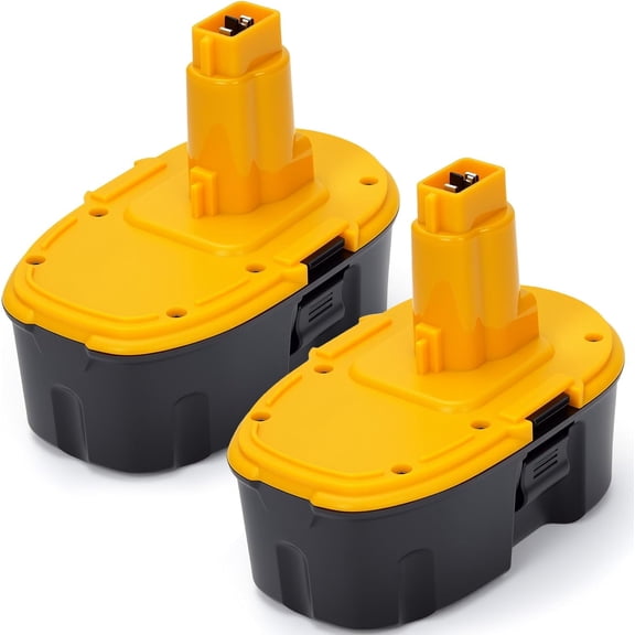 2 Packs 18V Replacement Battery for DeWalt DC9096 18 Volt DE9096 DC9098 DE9098 DE9098 DW9096 DW9095