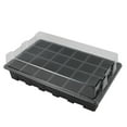 thumbnail image 1 of 2 Packs 24 Cell Seed Starter Tray with Clear Dome Humidity Vents and Drainage Holes for Indoor Gardening Plant Propagation Nursery Greenhouse Gardening Supplies, 1 of 8